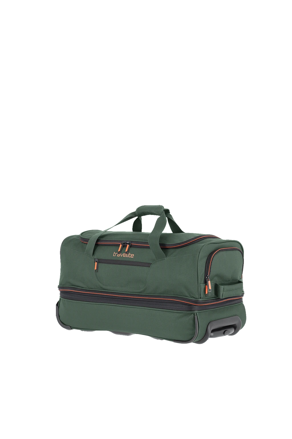 Basics Trolley travel bag S exp Duffelväska med hjul #Färg_Mörkgrön