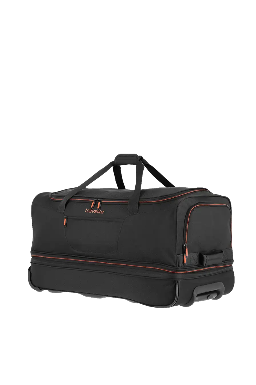 Basics Trolley travel bag L exp Duffelväska med hjul #Färg_Svart