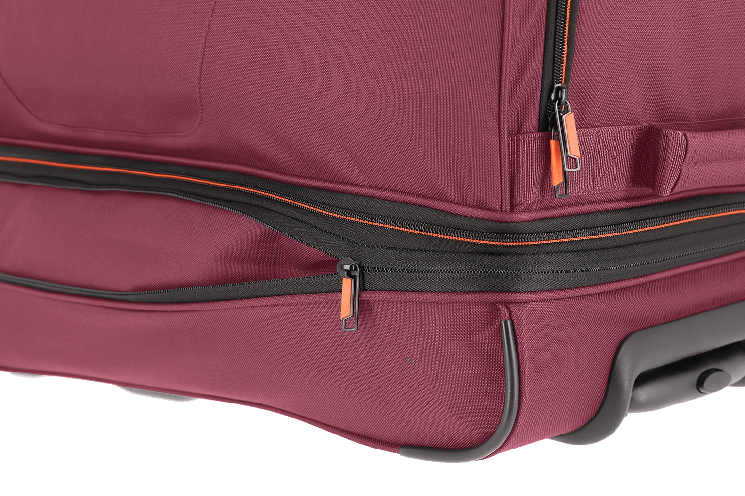 Basics Trolley travel bag L exp Duffelväska med hjul #Färg_Bordeaux