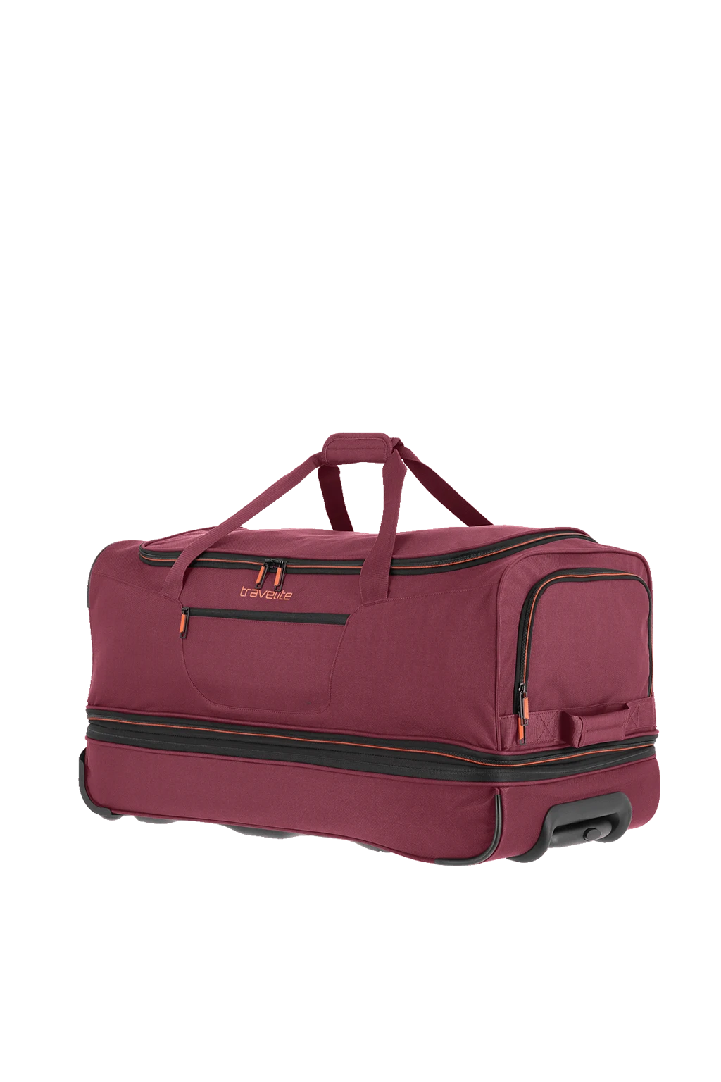 Basics Trolley travel bag L exp Duffelväska med hjul #Färg_Bordeaux
