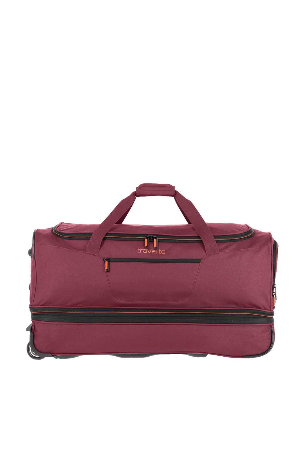 Basics Trolley travel bag L exp Duffelväska med hjul #Färg_Bordeaux