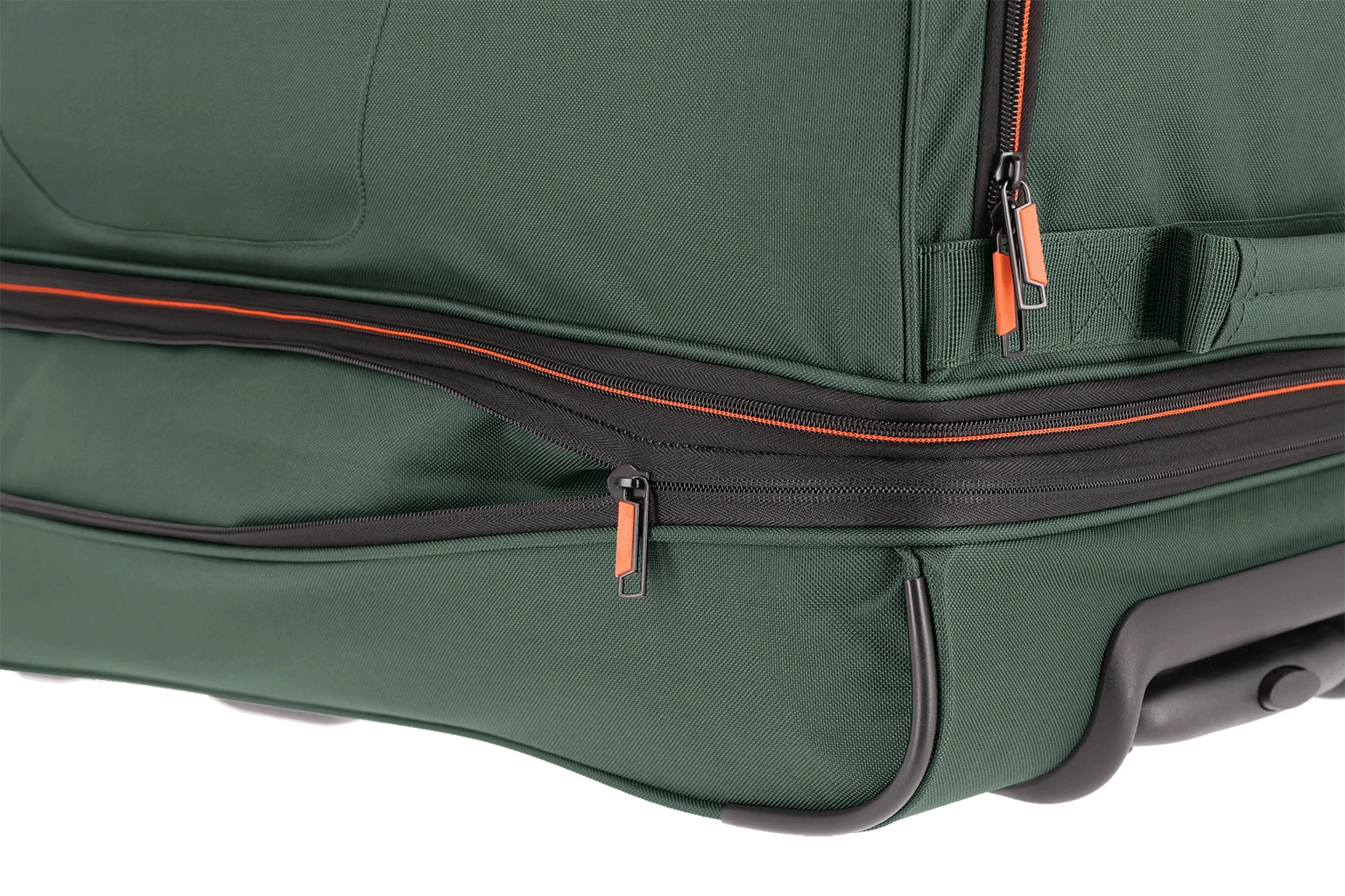 Basics Trolley travel bag L exp Duffelväska med hjul #Färg_Mörkgrön