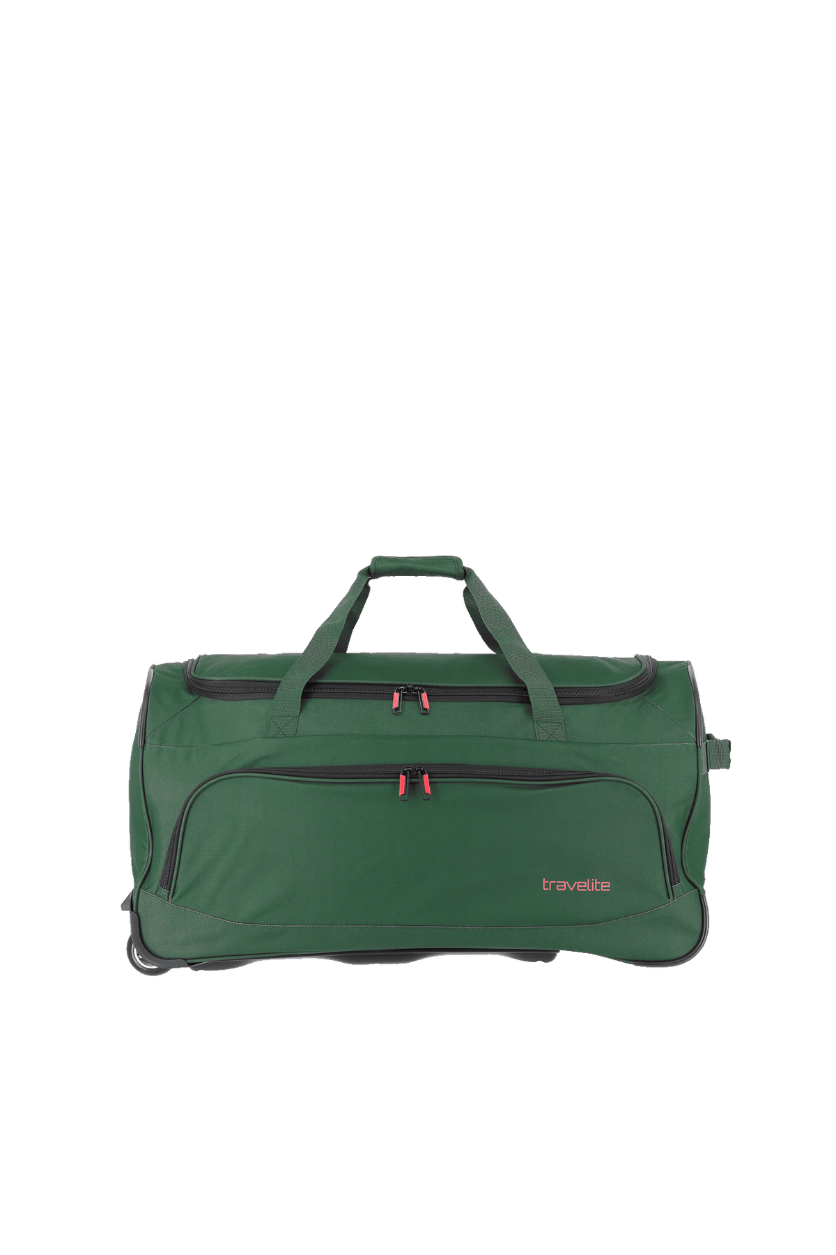 Basics Trolley travel bag Duffelväska med hjul #Färg_Mörkgrön