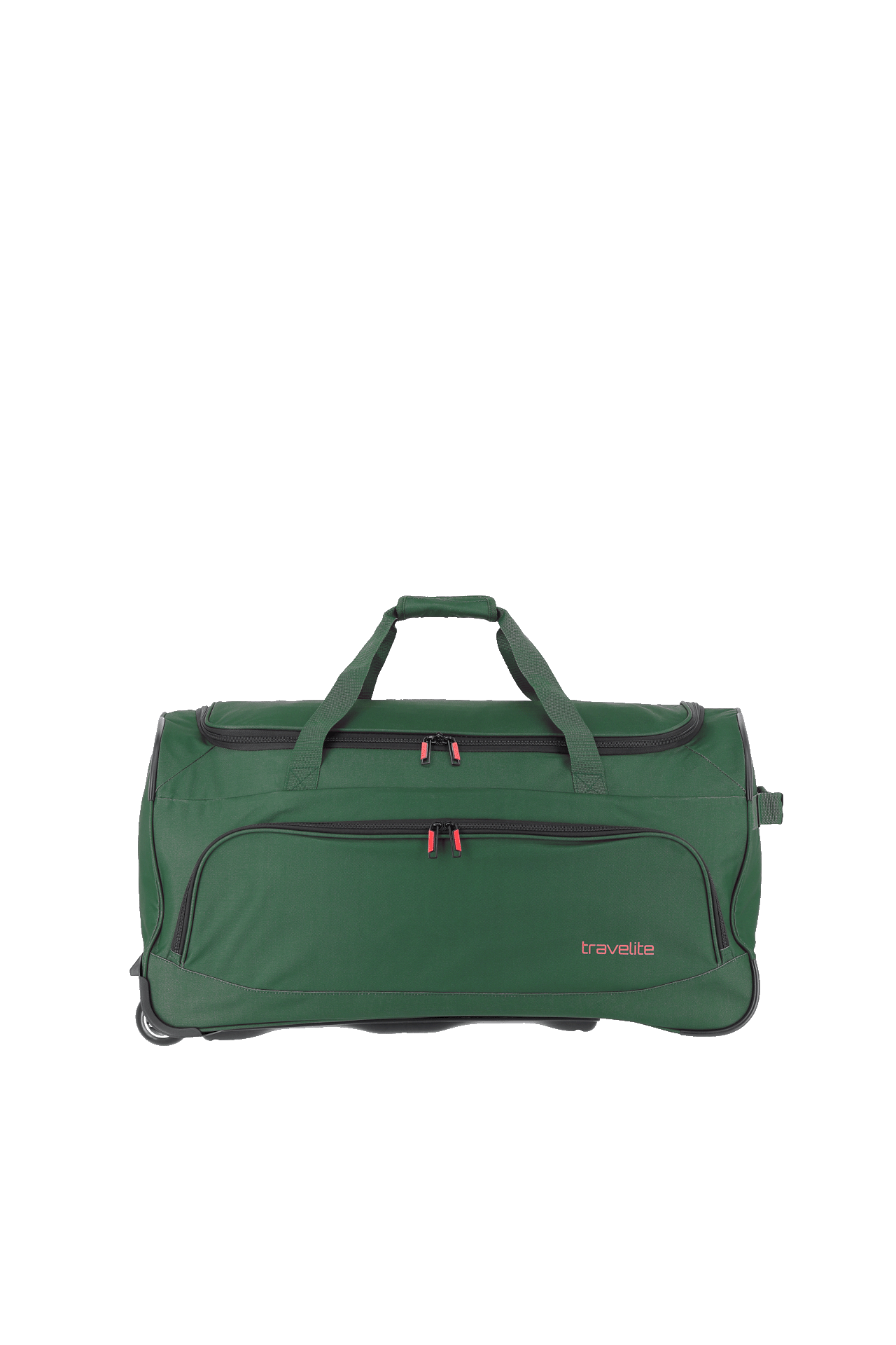 Basics Trolley travel bag Duffelväska med hjul #Färg_Mörkgrön