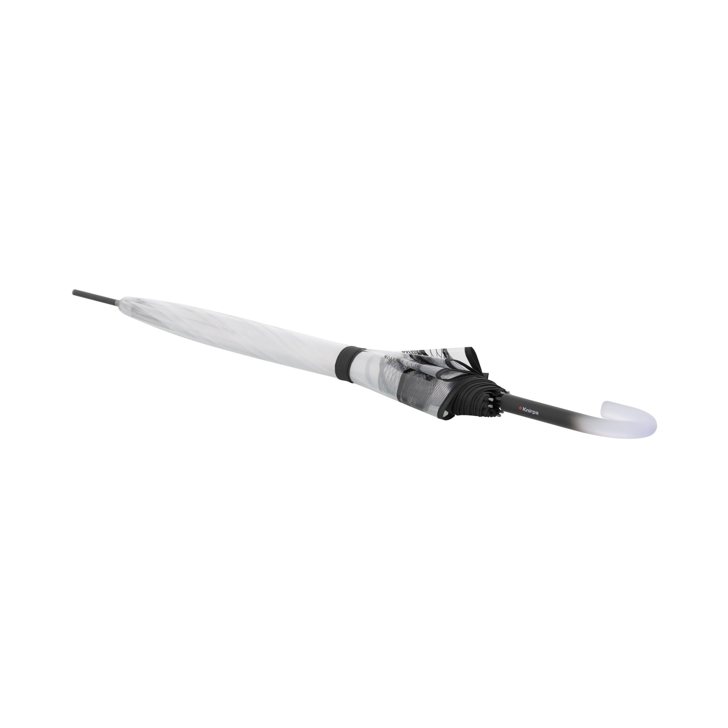 C.760 transparent käpp paraply #färg_vit