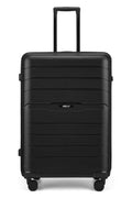 Airbox AZ13 L travel resväska with hard shell and four wheels, shown in front view with handle extended.
