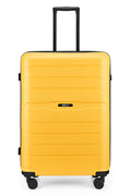 Airbox AZ13 L travel suitcase with hard shell, four spinner wheels, and telescopic handle for easy maneuvering.