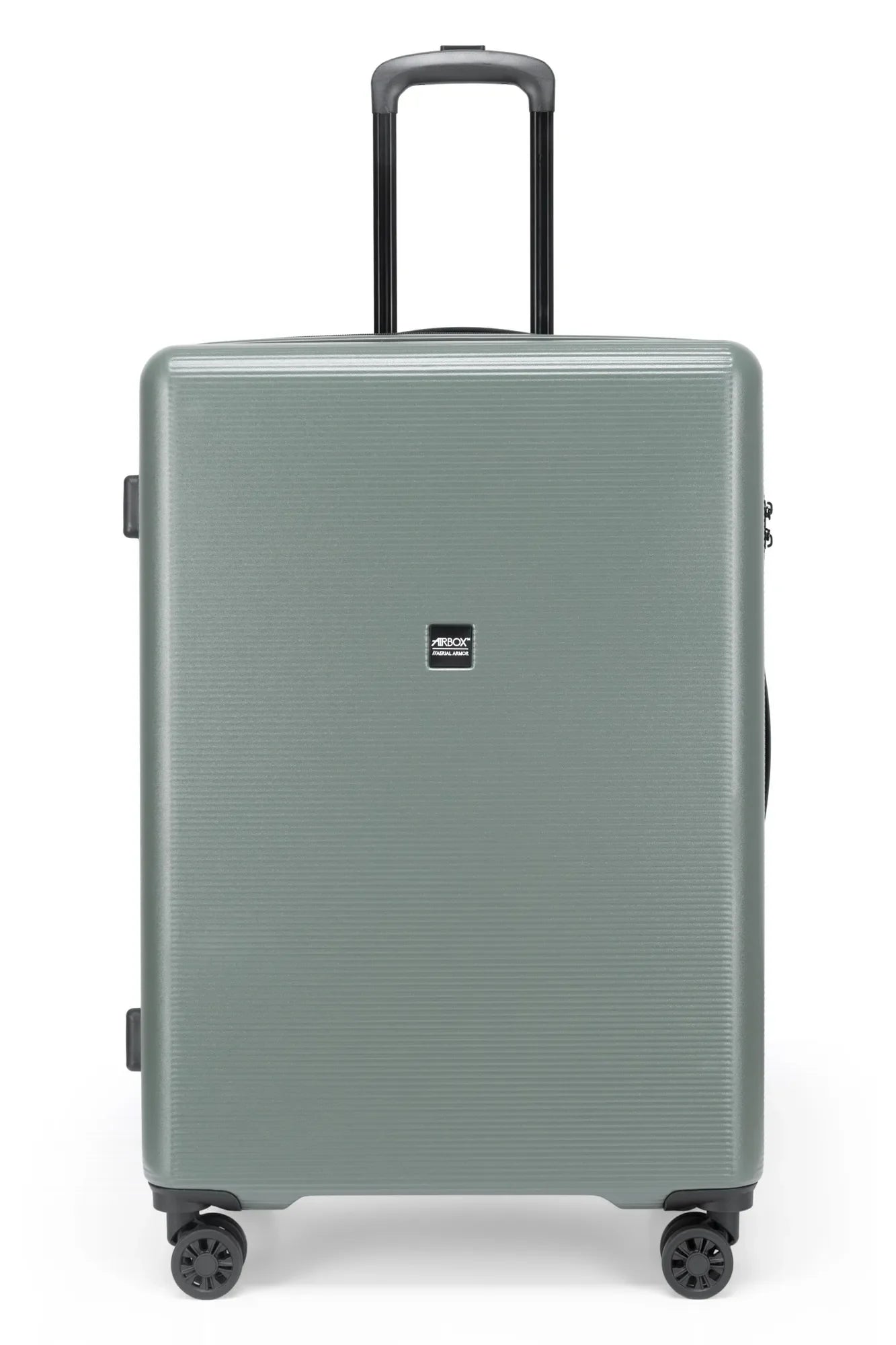 Airbox AZ26 L resväska with four wheels, hard shell exterior, and extendable handle for easy travel.