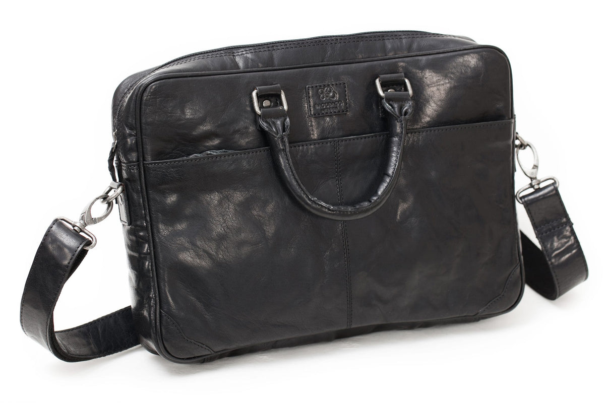 Baoobaoo - Briefcase Soft 14 Portfölj #Färg_Svart