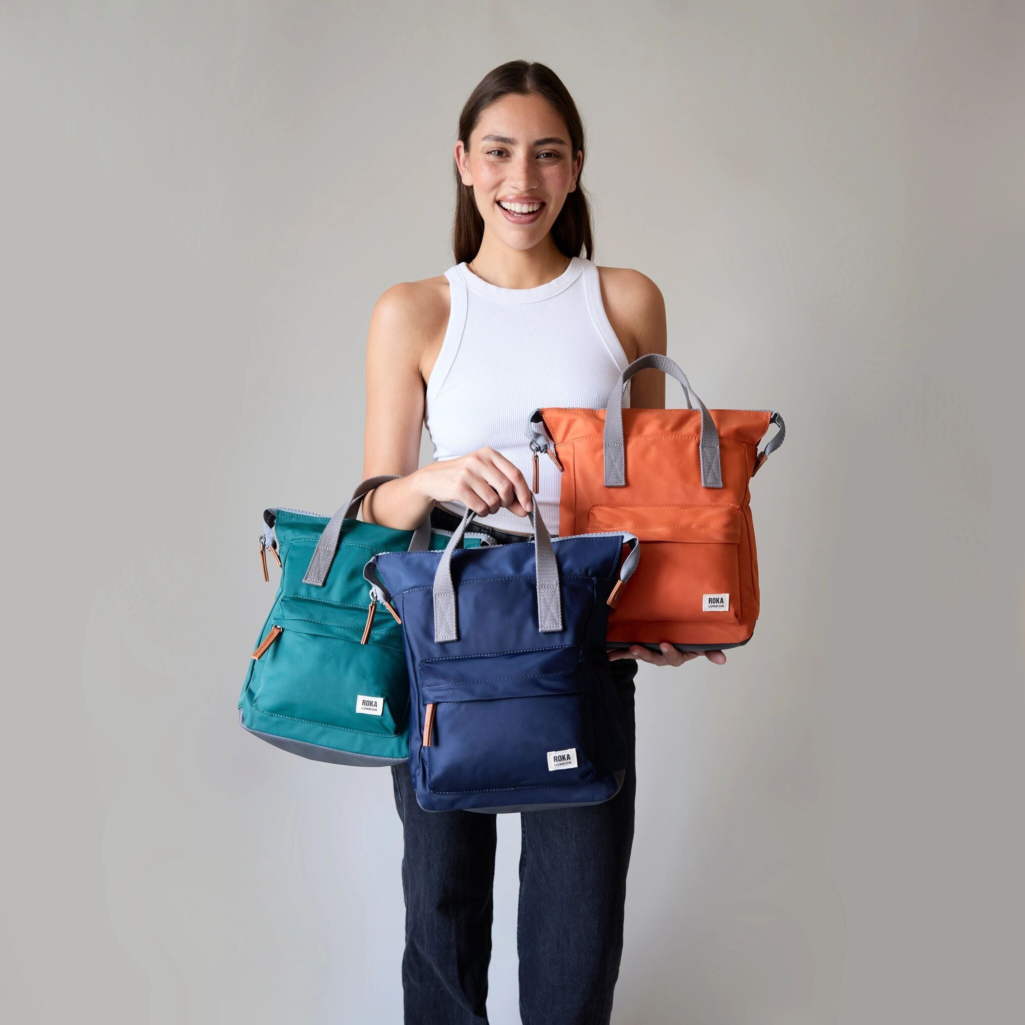 ROKA London - Bantry S ryggsäck #Färg_Multi_Stripe