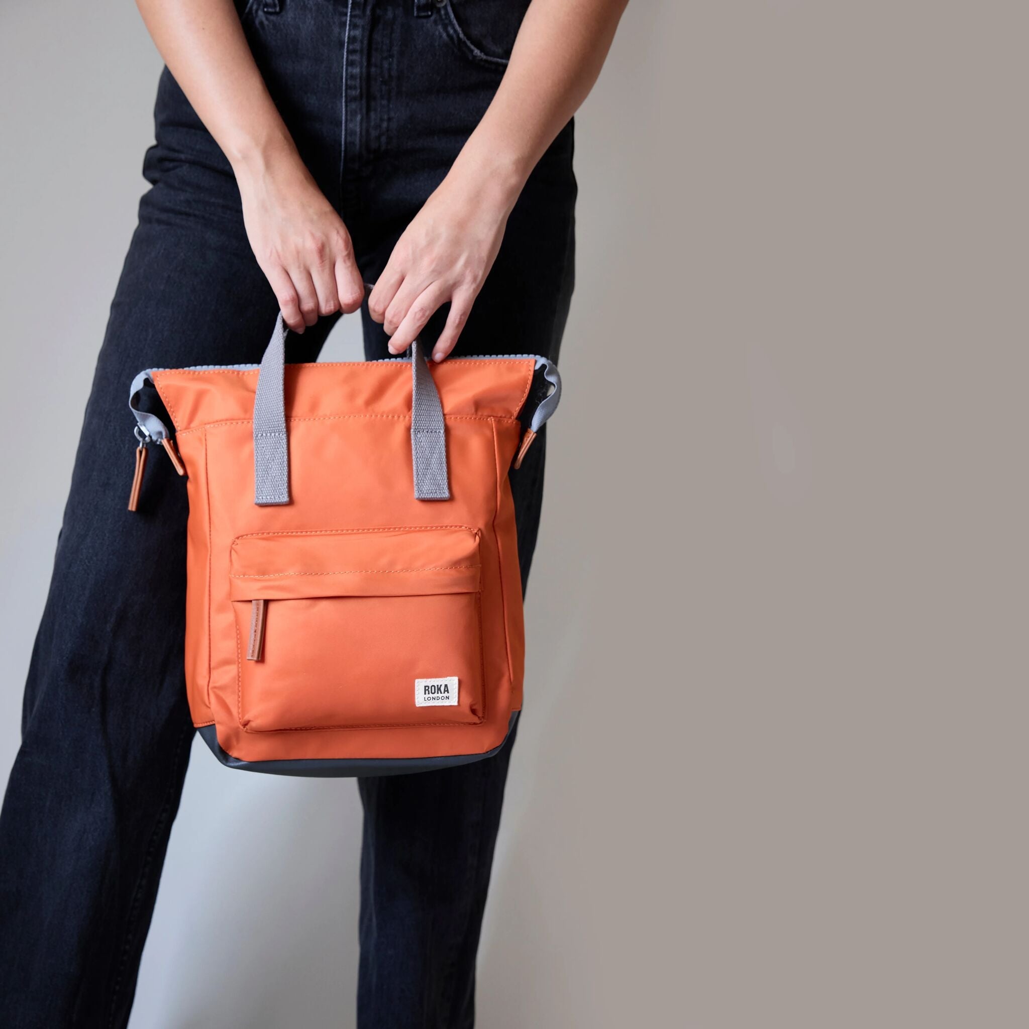 ROKA London - Bantry S ryggsäck Creative Waste #Färg_Black/Seaport