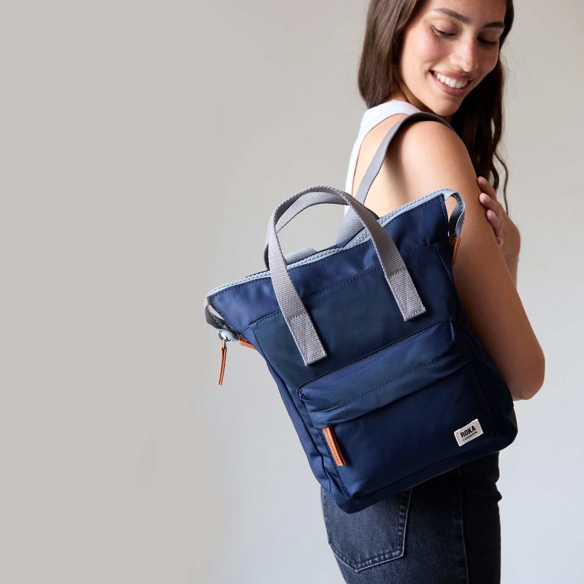 ROKA London - Bantry S ryggsäck #Färg_Burnt_Orange