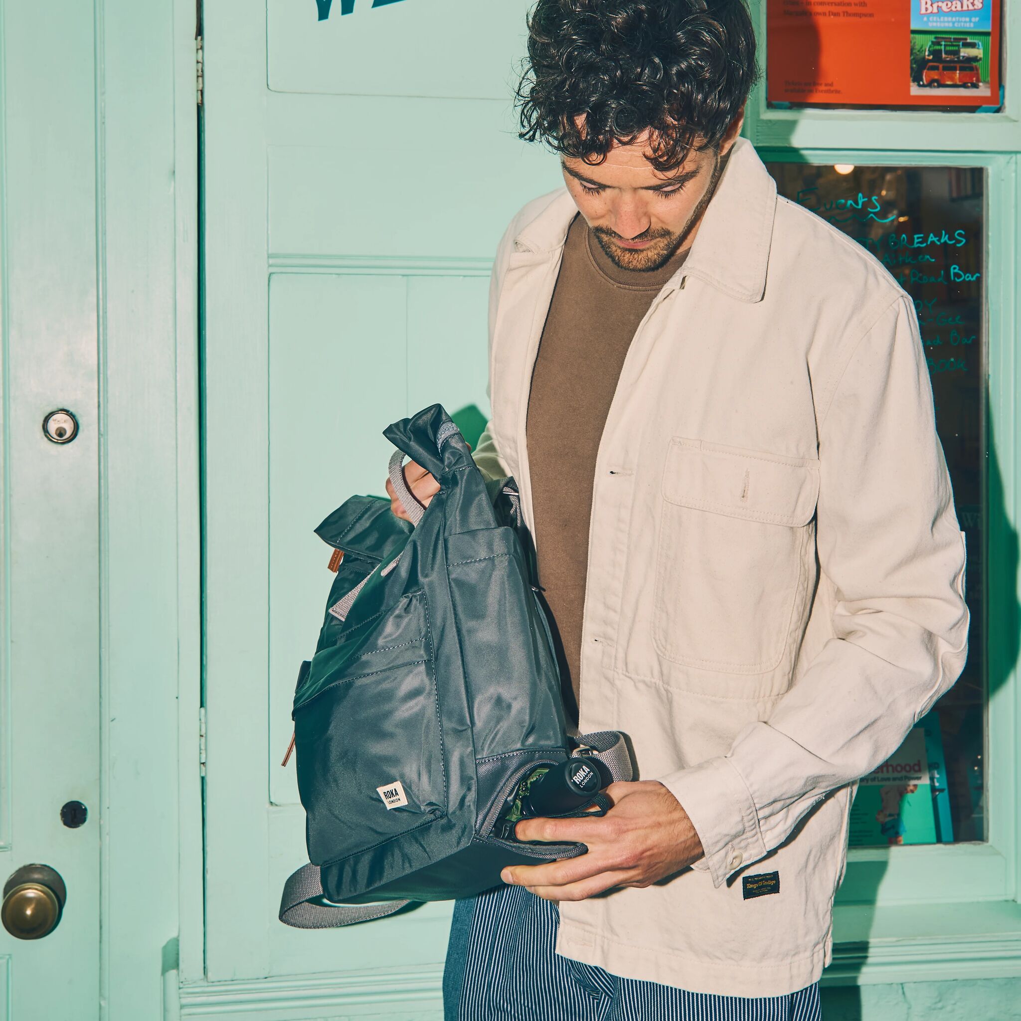 ROKA London - Bayswater M paraplyryggsäck #Färg_Beluga