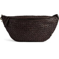 Vacker Midjeväska 19 CM #Färg_Mörkbrun