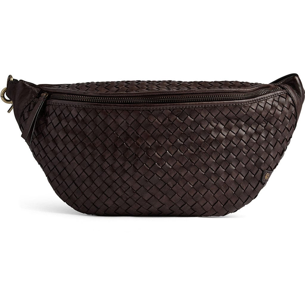 Vacker Midjeväska 19 CM #Färg_Mörkbrun