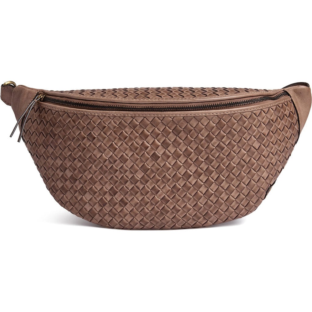 Vacker Midjeväska 19 CM #Färg_Mörk taupe