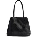 Vacker Axelremsväska 28 CM #Färg_Svart