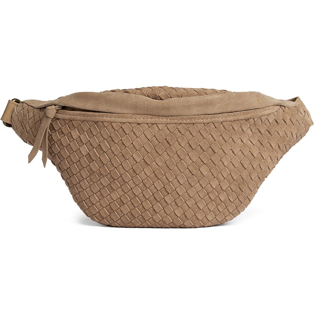 Berlin Flätad Midjeväska 17 CM #Färg_Sand