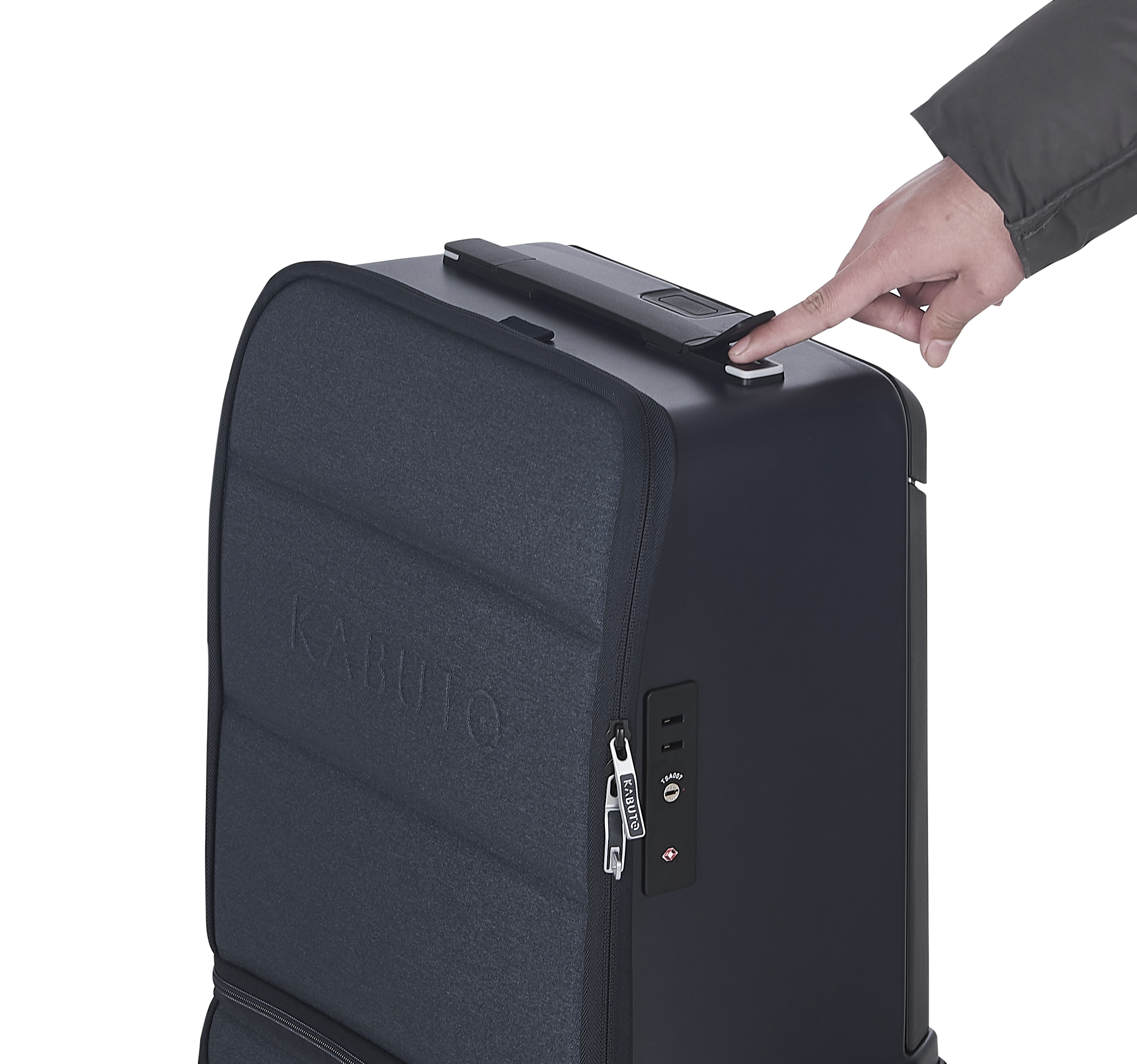 Kabuto FLEX CABIN - Expanderbar 55/75 cm - Kabinväska - Powerbank