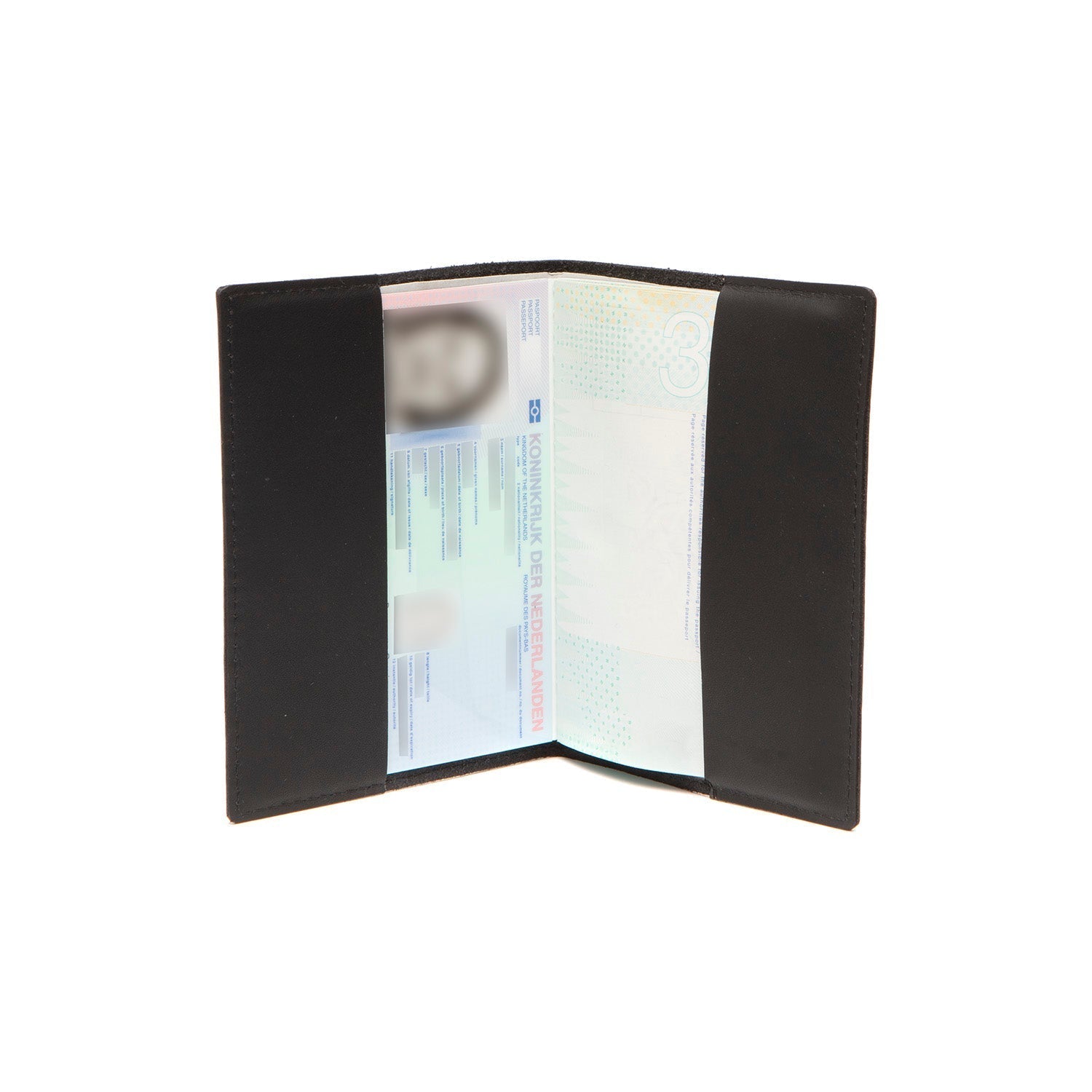 Passport Cover Passfodral #Färg_Svart