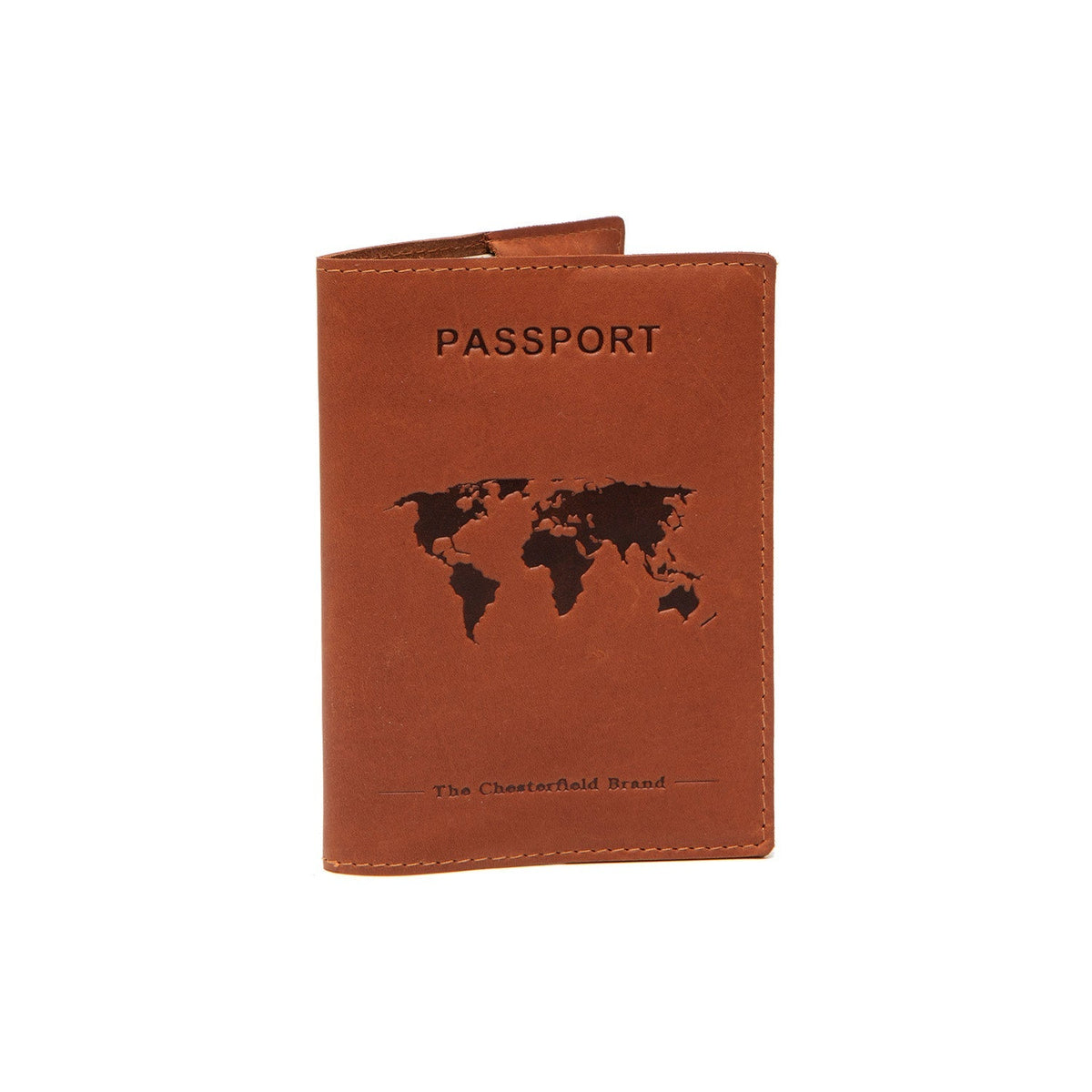 Passport Cover Passfodral #Färg_Cognac
