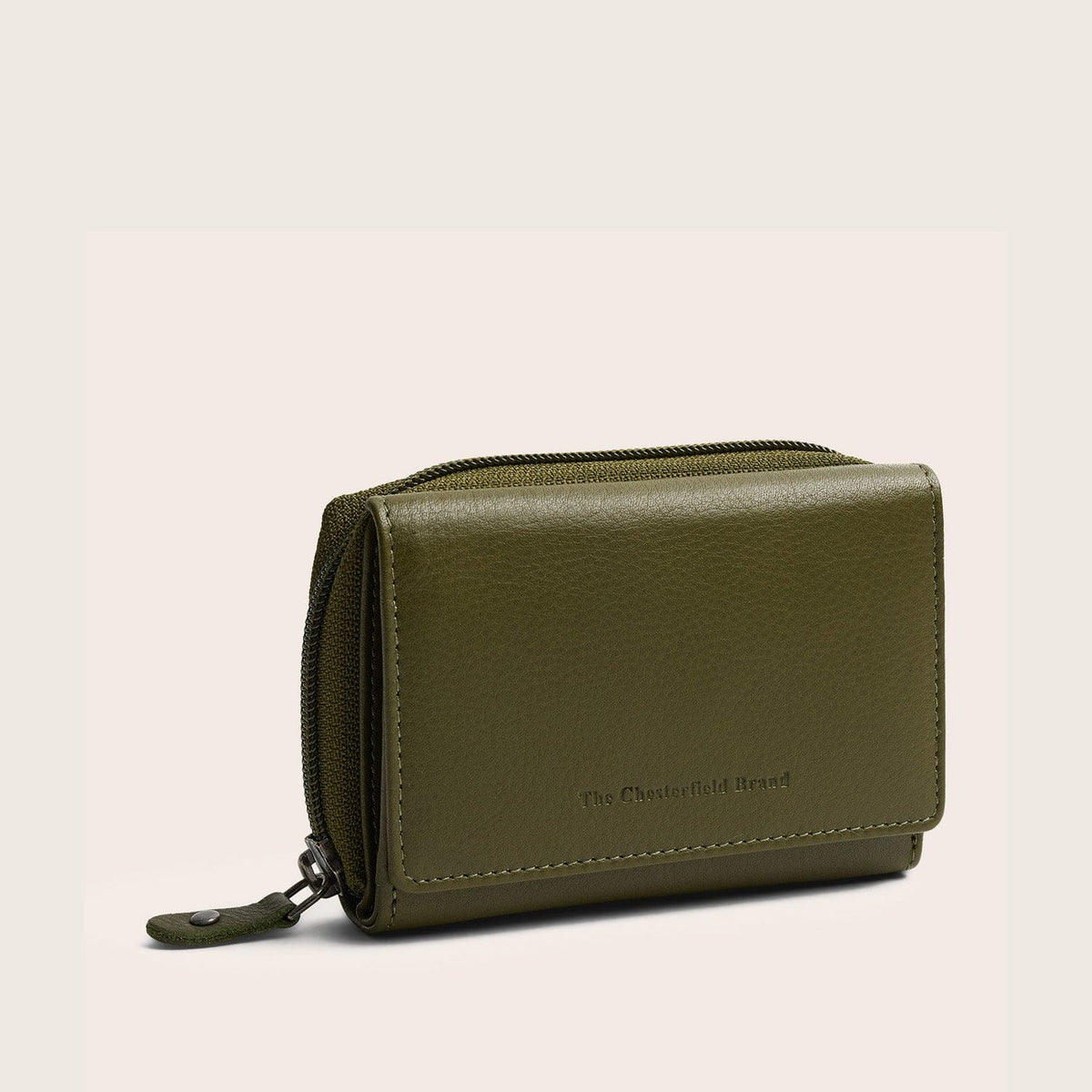 The Chesterfield Brand - Zelan Plånbok #Färg_Olivgrön