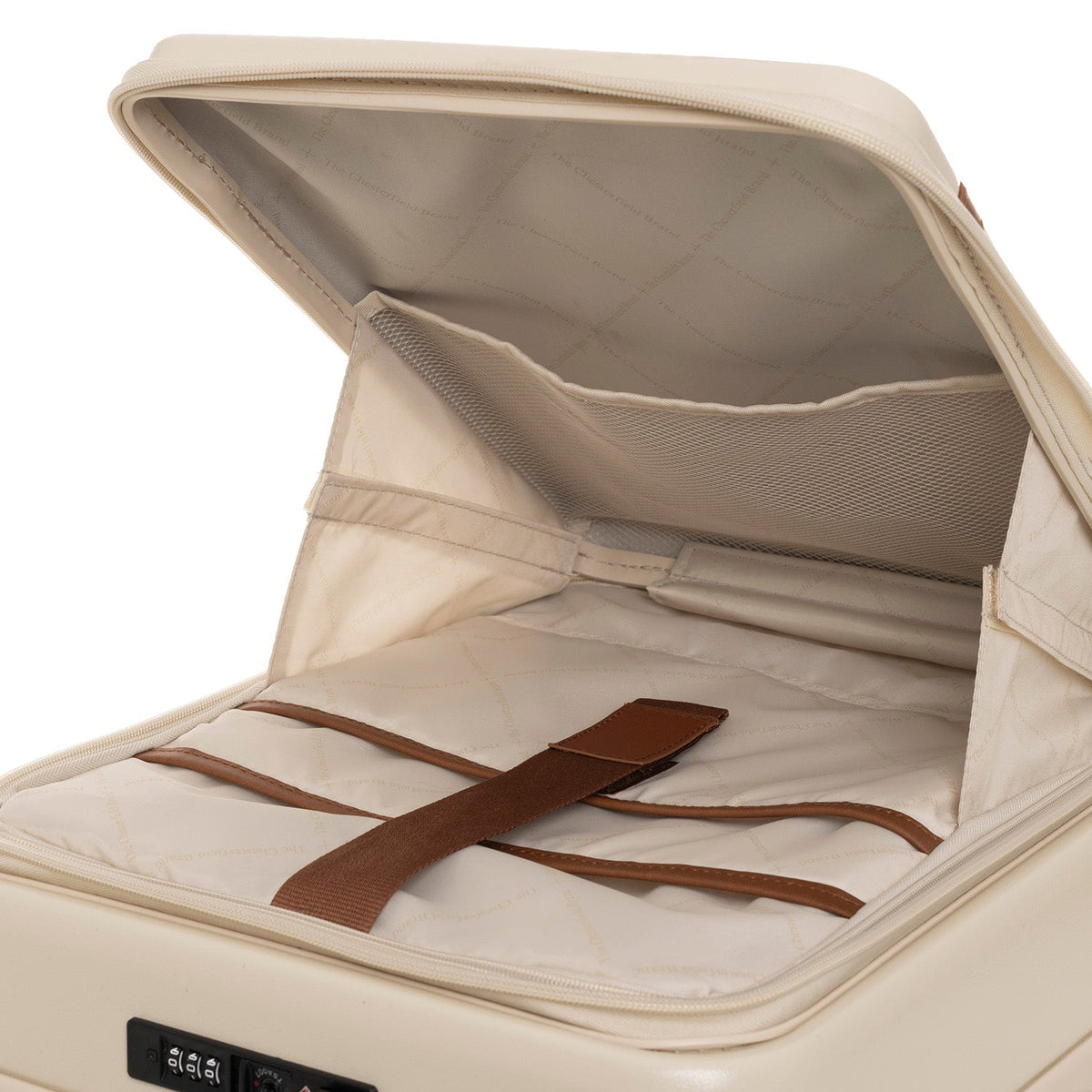 The Chesterfield Brand - Zuna Kabinväska med frontficka Resväska #Färg_Sandbeige