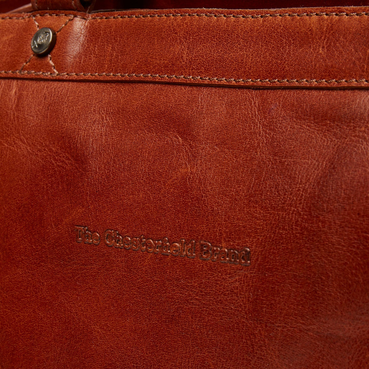 Stockholm Totebag #Färg_Cognac