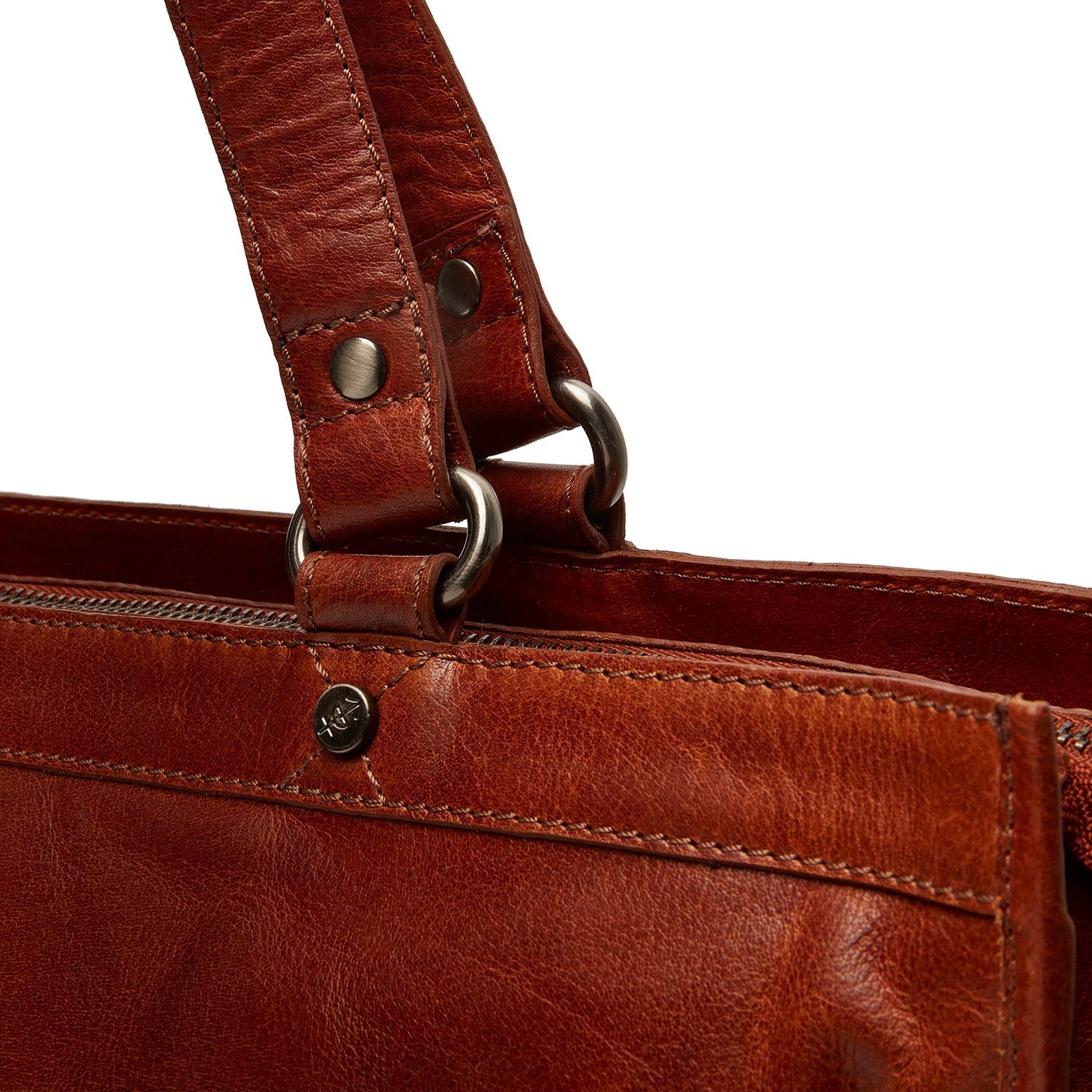 Stockholm Totebag #Färg_Cognac