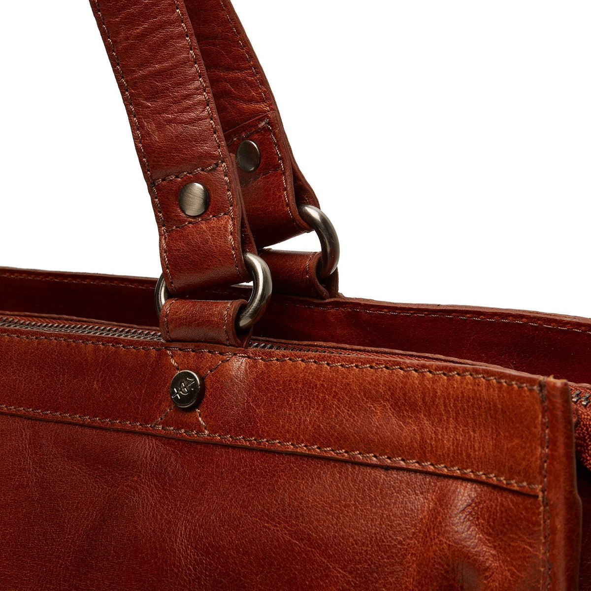 Stockholm Totebag #Färg_Cognac