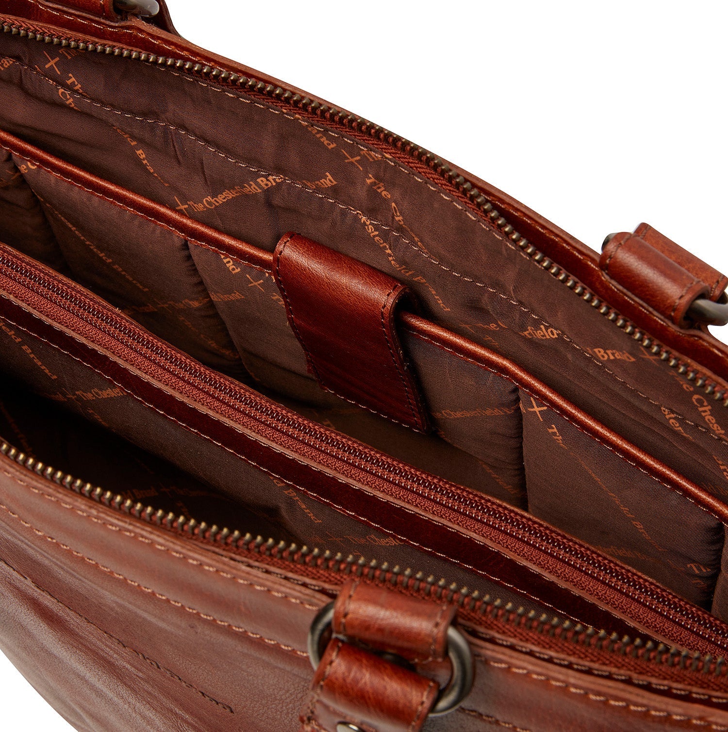 Stockholm Totebag #Färg_Cognac