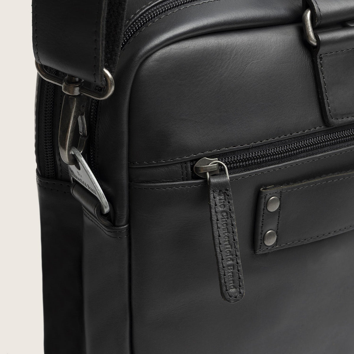 The Chesterfield Brand - Seth Laptopväska #Färg_Svart