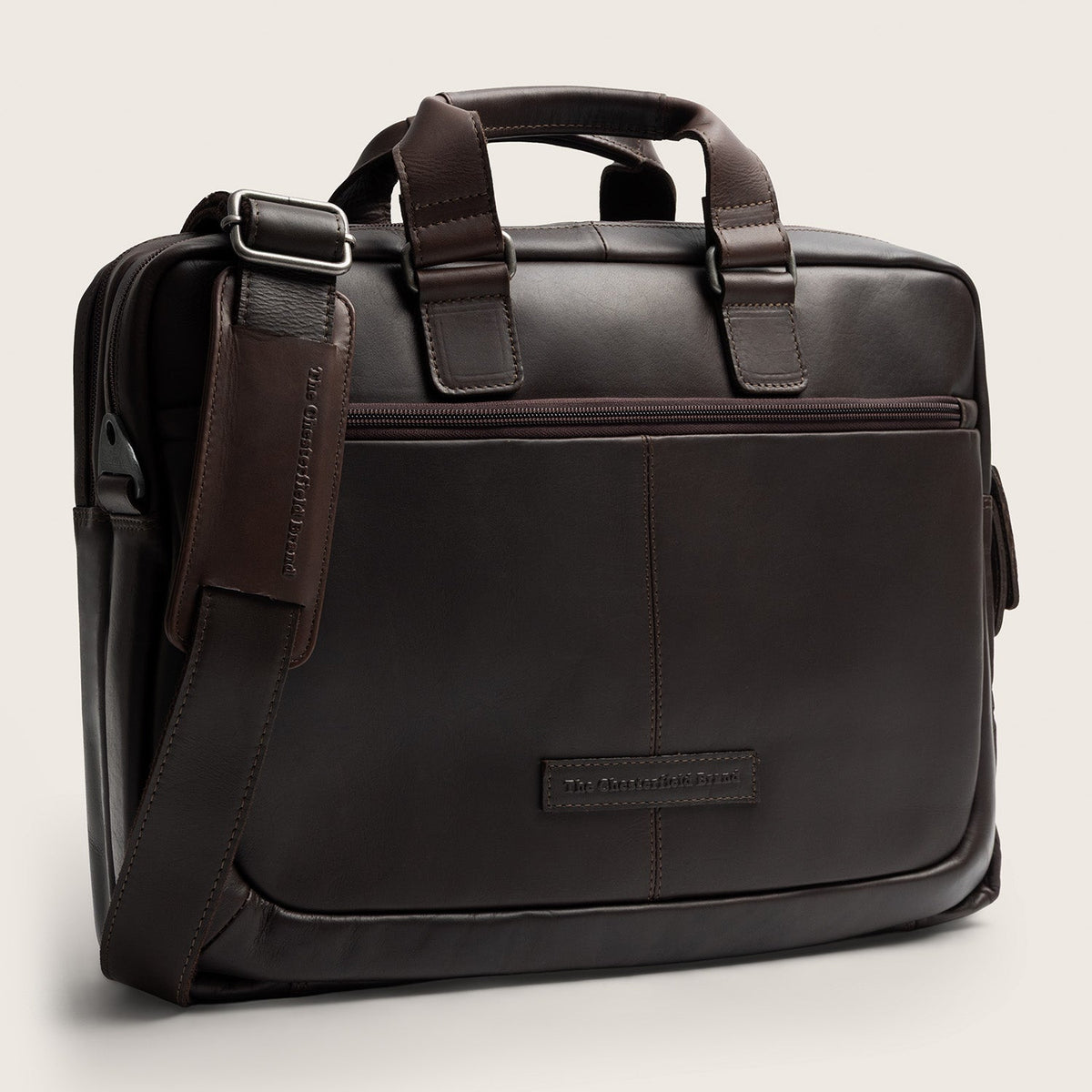 The Chesterfield Brand - Seth Laptopväska #Färg_Brun