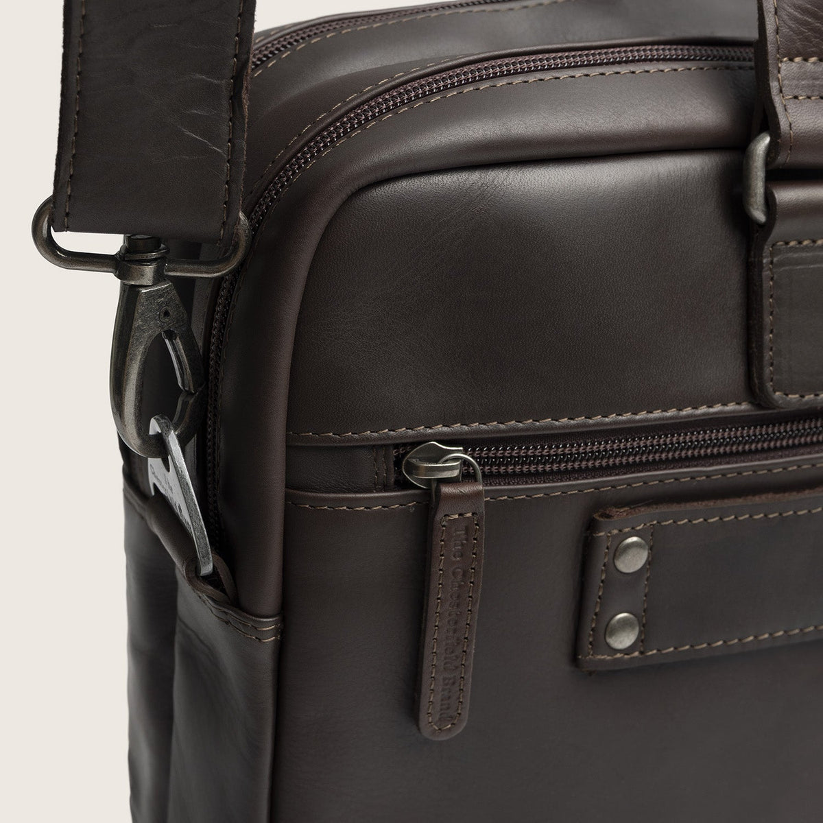 The Chesterfield Brand - Seth Laptopväska #Färg_Brun