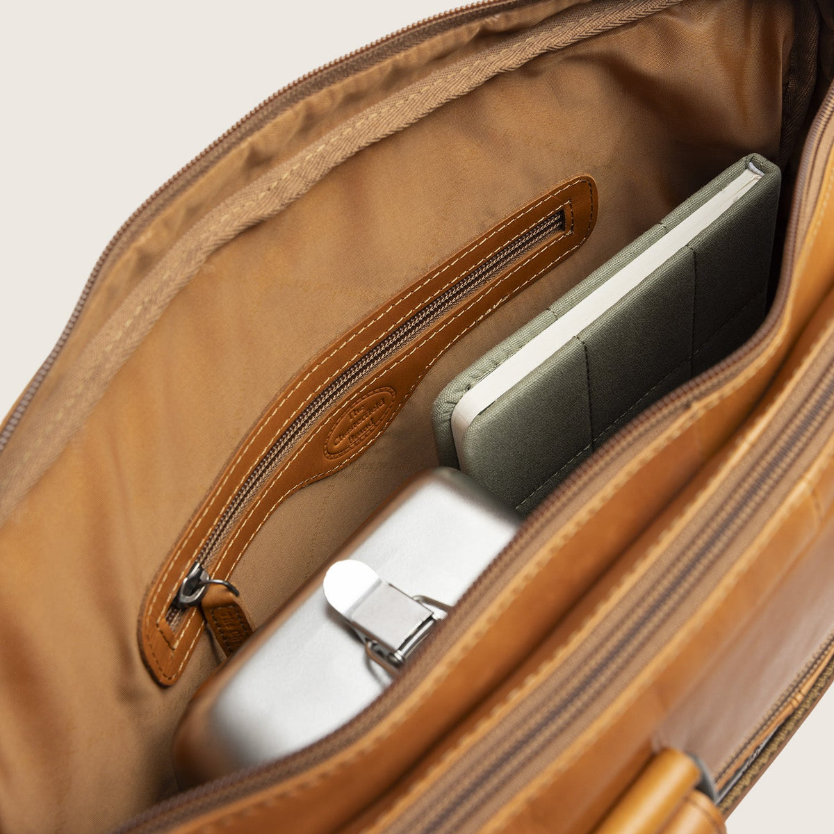 The Chesterfield Brand - Seth Laptopväska #Färg_Konjak