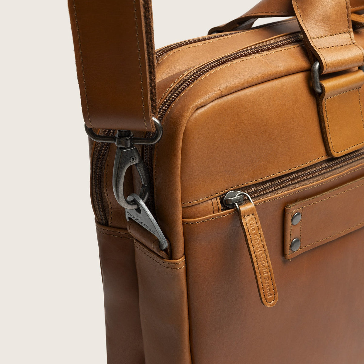 The Chesterfield Brand - Seth Laptopväska #Färg_Konjak