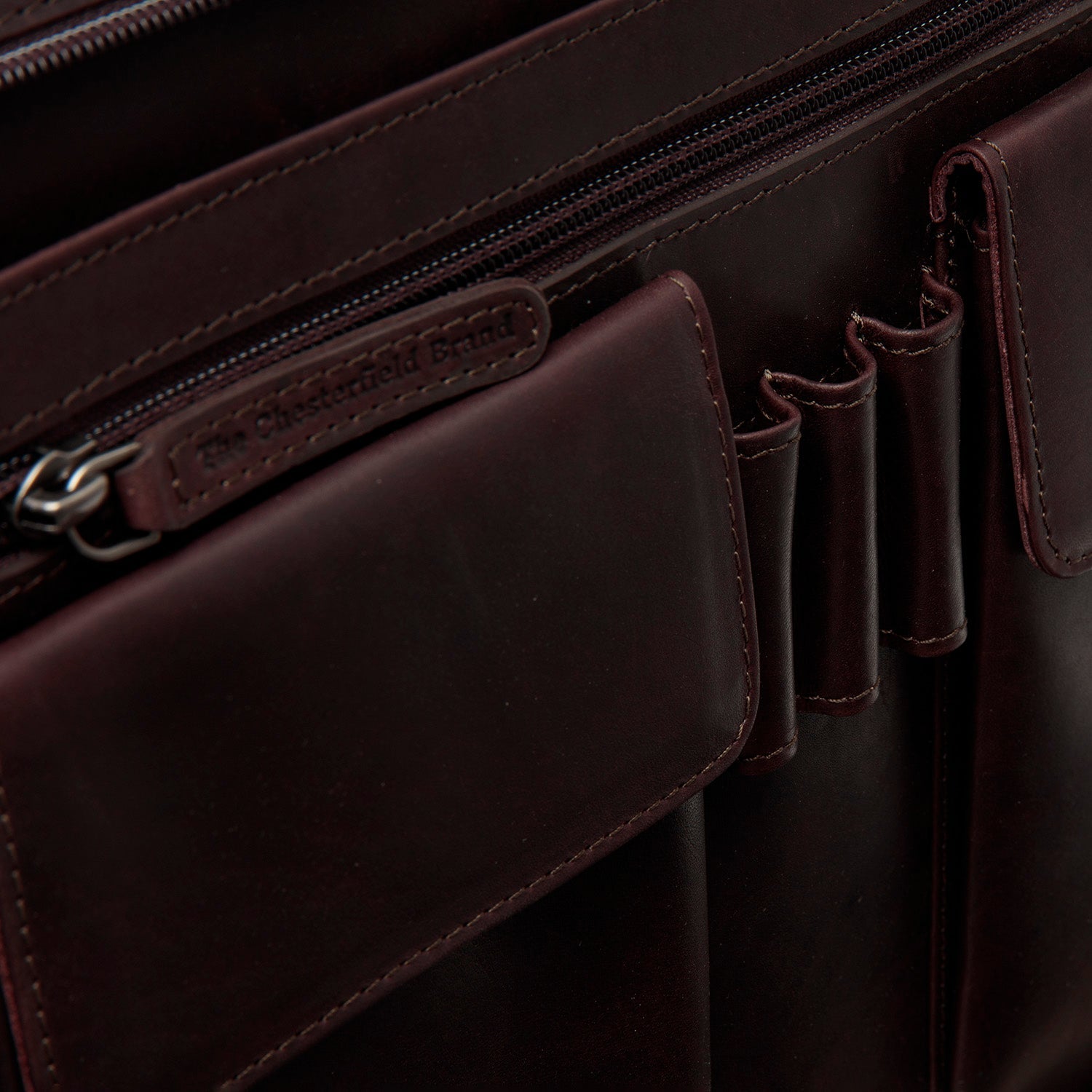 The Chesterfield Brand - Moreton Dokumentportfölj #Färg_Brun