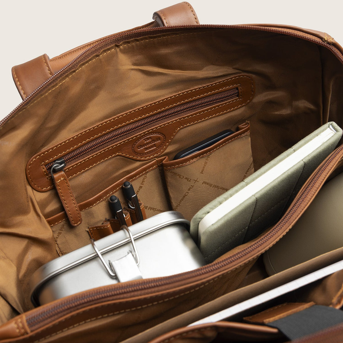 The Chesterfield Brand - Levanto Laptopväska #Färg_Konjak