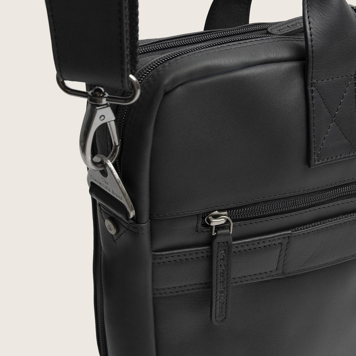 The Chesterfield Brand - Frazer Laptopväska #Färg_Svart