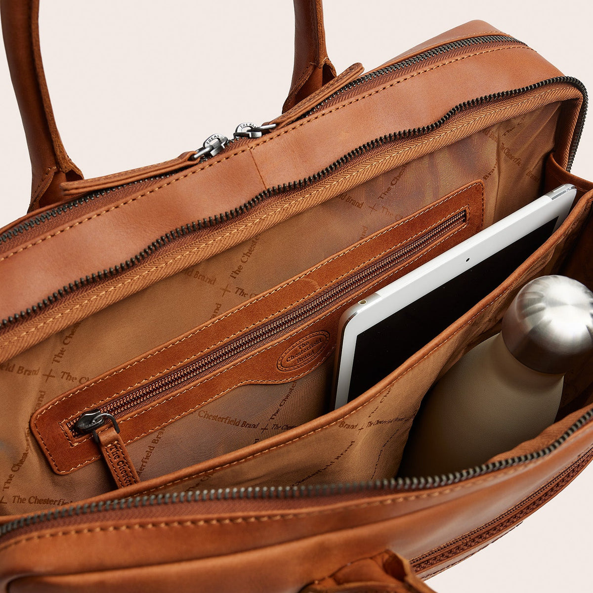 The Chesterfield Brand - Tacama Laptopväska #Färg_Konjak