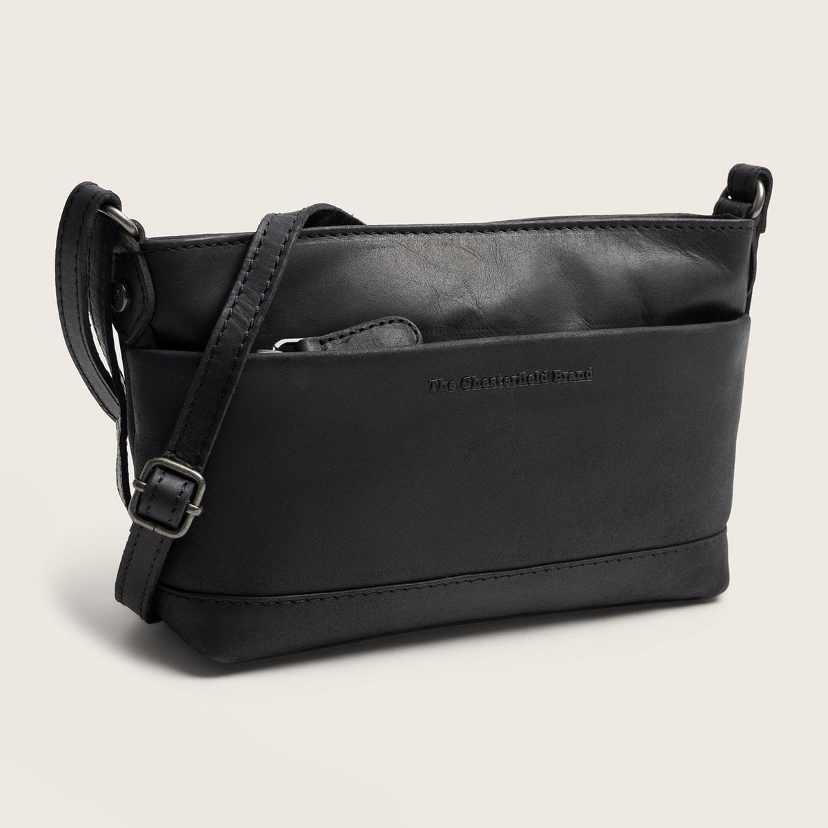 The Chesterfield Brand - Salerno Crossbodyväska #Färg_Svart