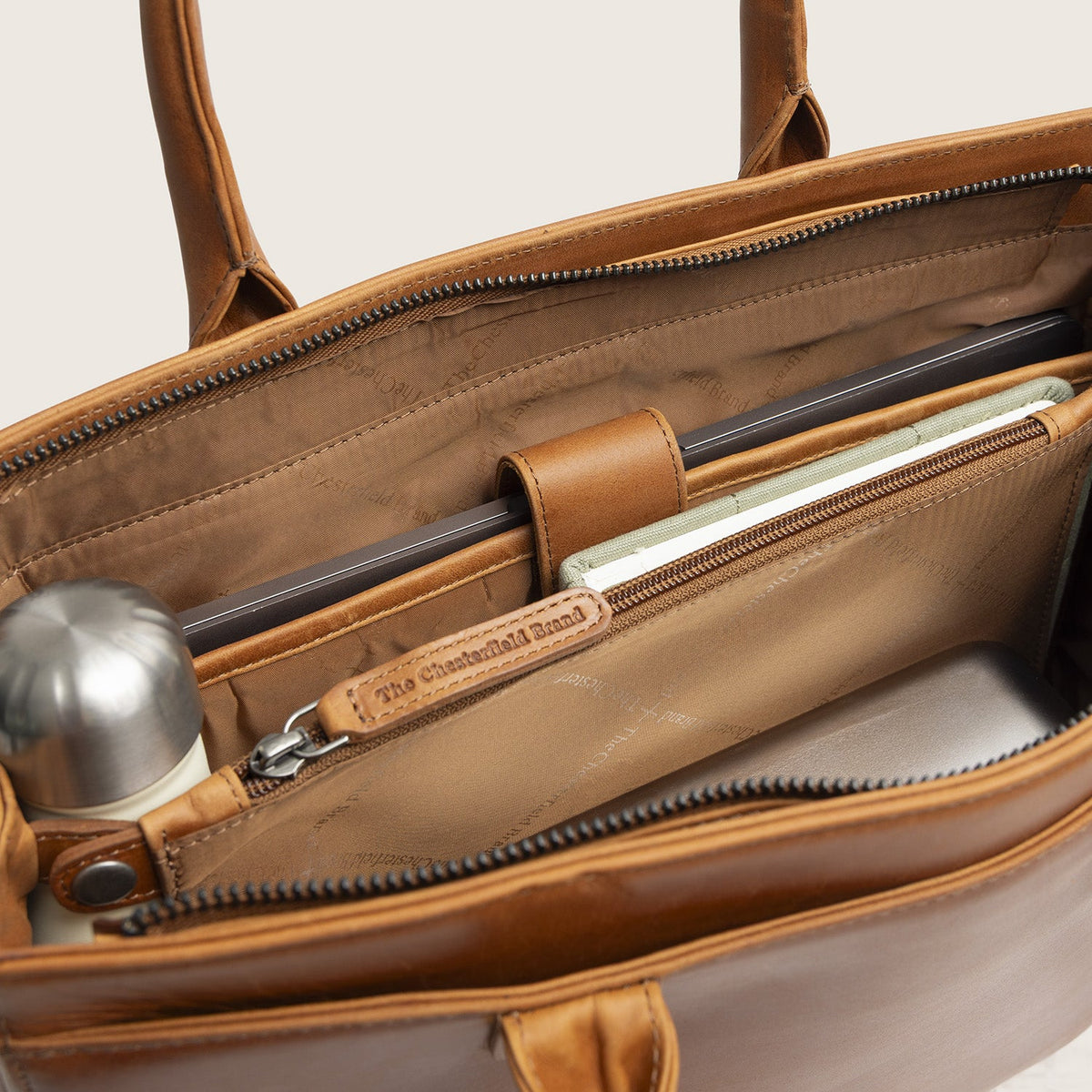 The Chesterfield Brand - Rivera Laptopväska #Färg_Konjak