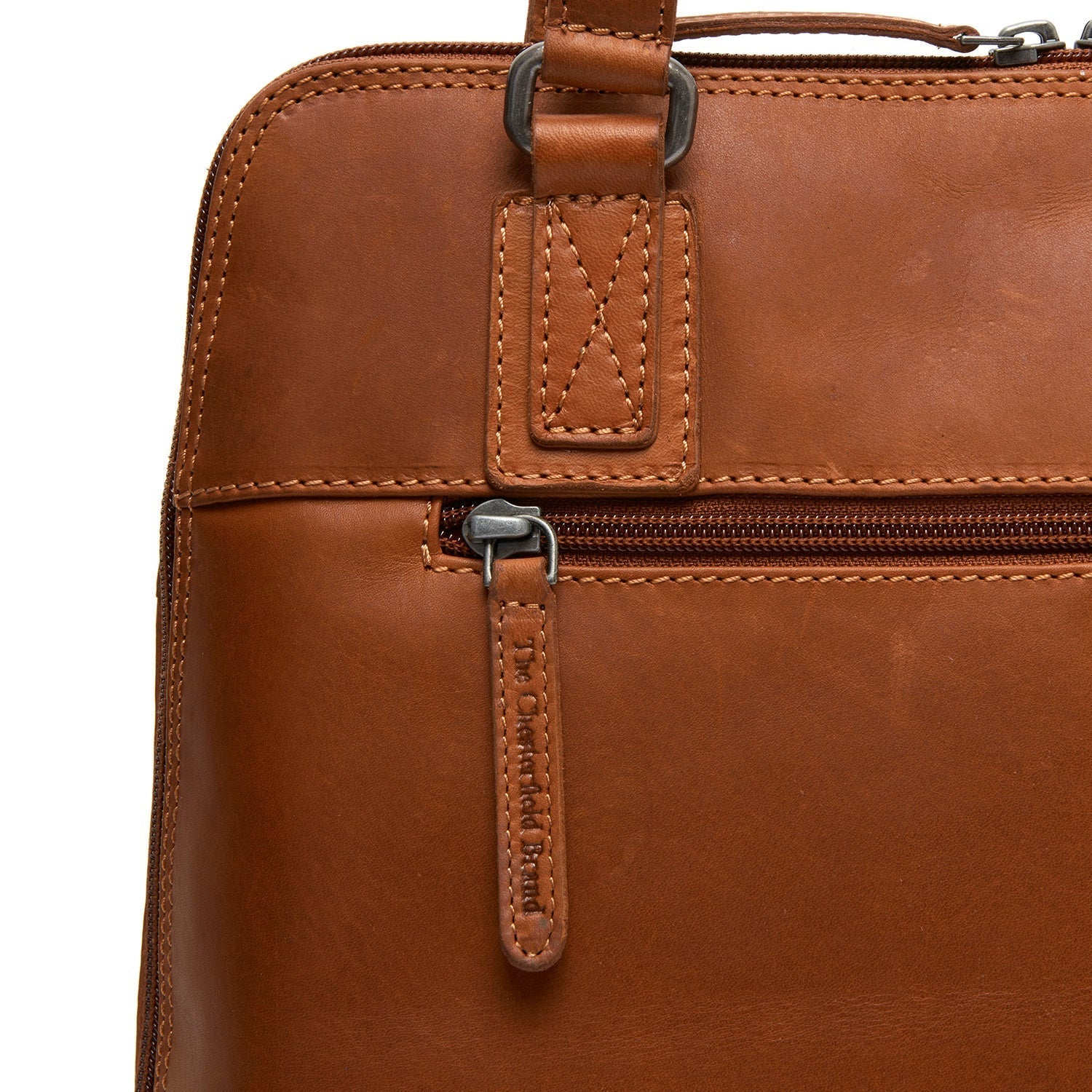 Belgrado Handväska #Färg_Cognac