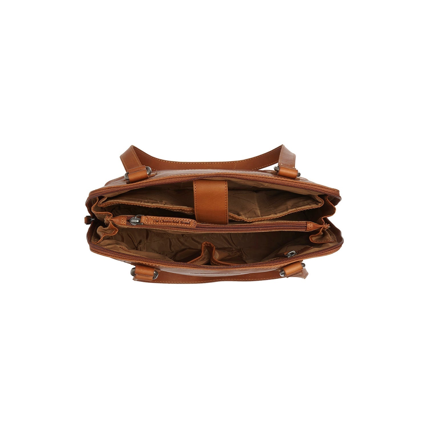 Belgrado Handväska #Färg_Cognac