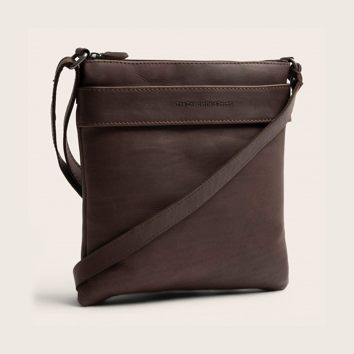 The Chesterfield Brand - Trenton Crossbodyväska #Färg_Brun