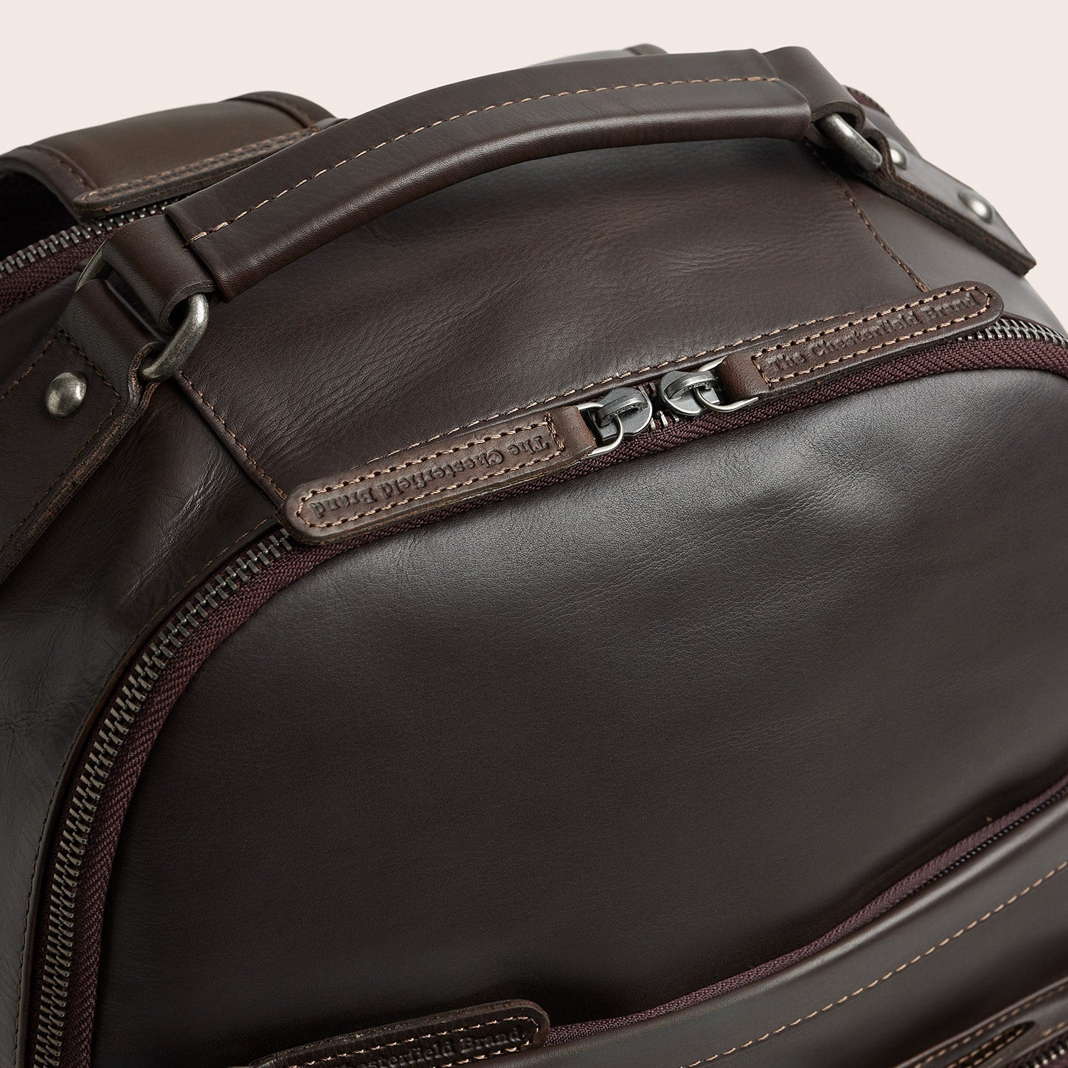 The Chesterfield Brand - Austin Laptopryggsäck #Färg_Brun