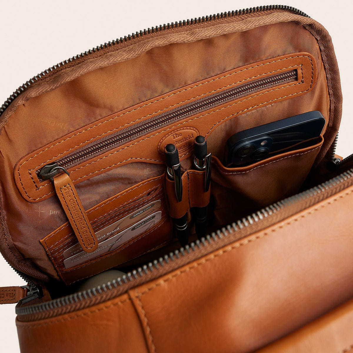 Austin Ryggsäck #Färg_Cognac