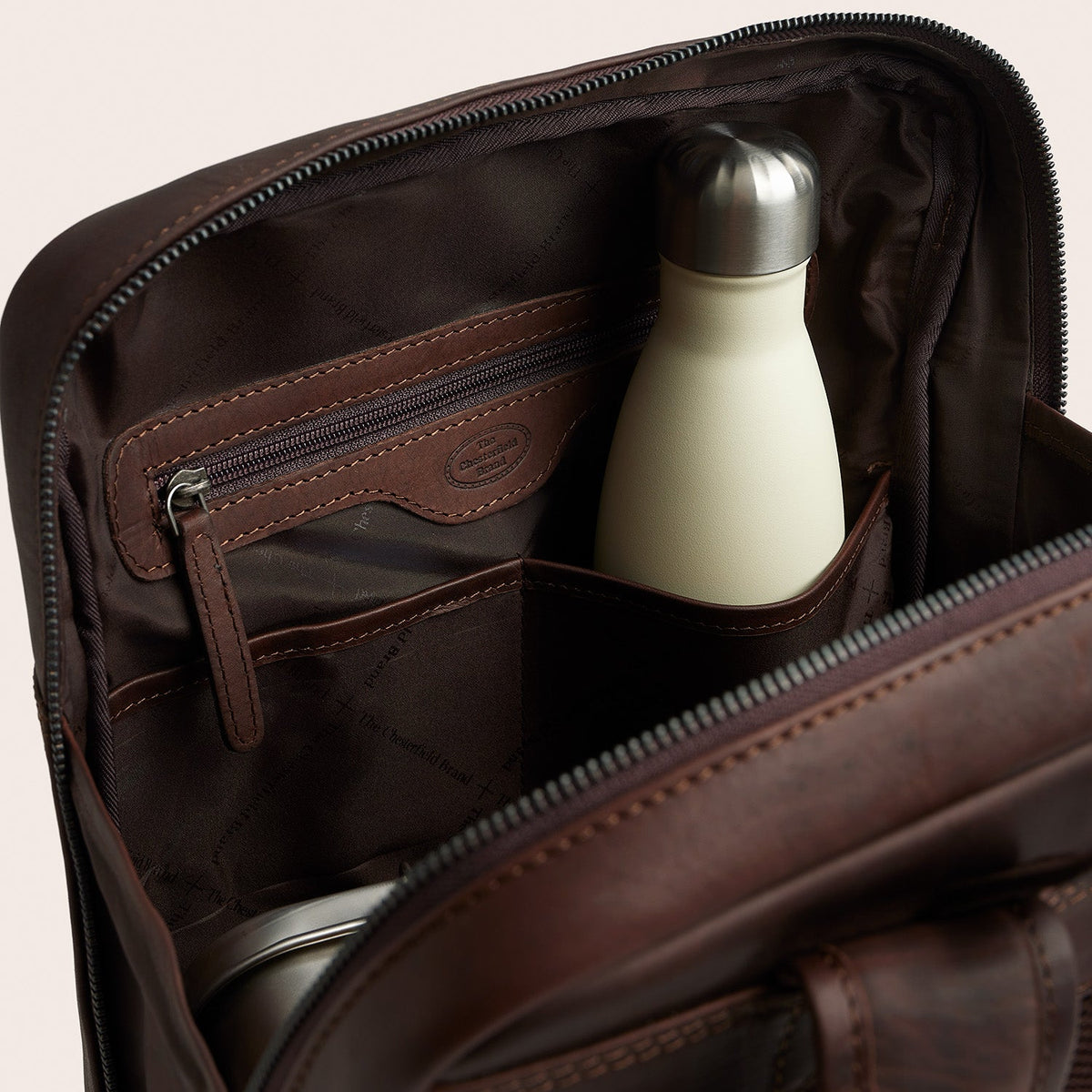 The Chesterfield Brand - Jasper Laptopryggsäck #Färg_Brun
