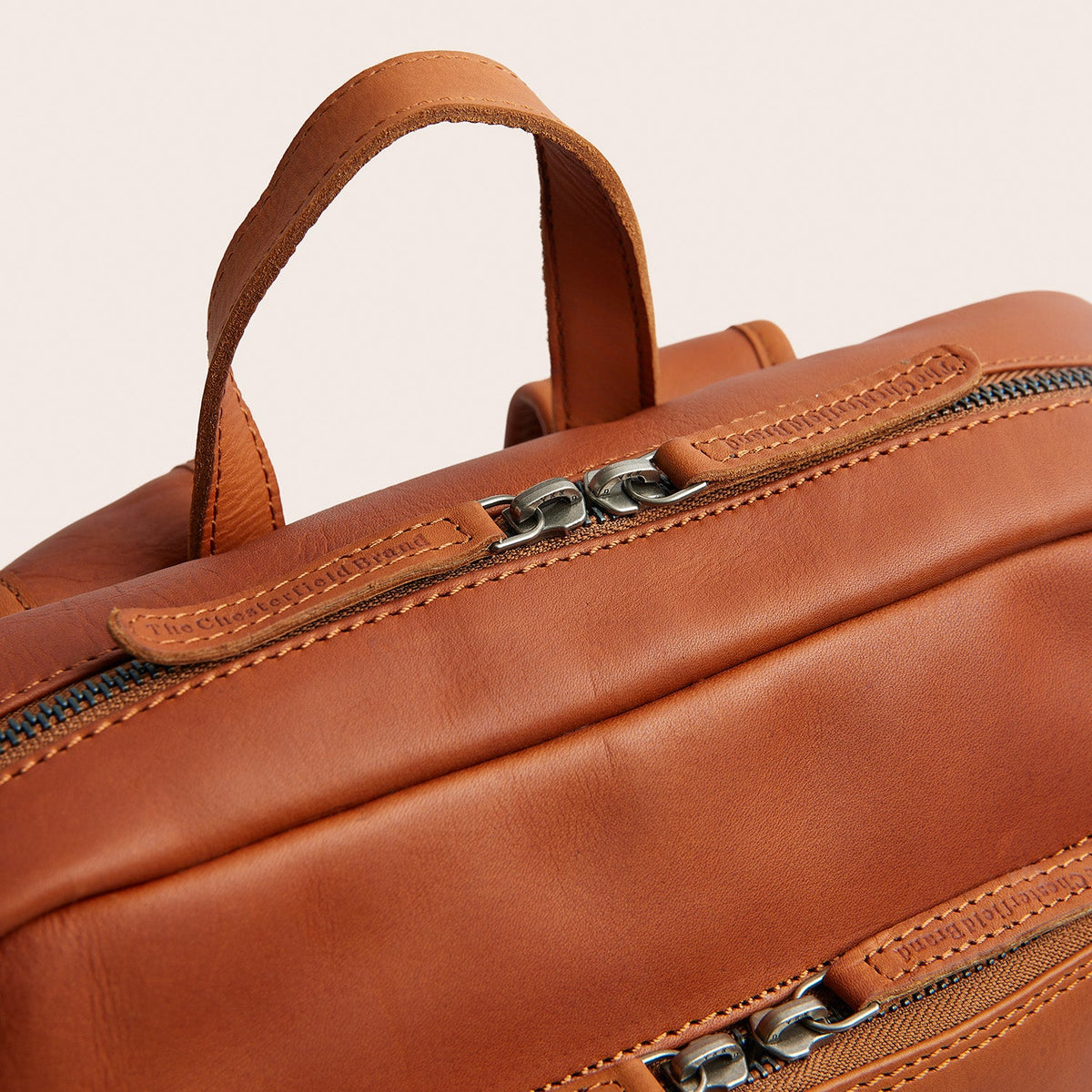 The Chesterfield Brand - Jasper Laptopryggsäck #Färg_Konjak