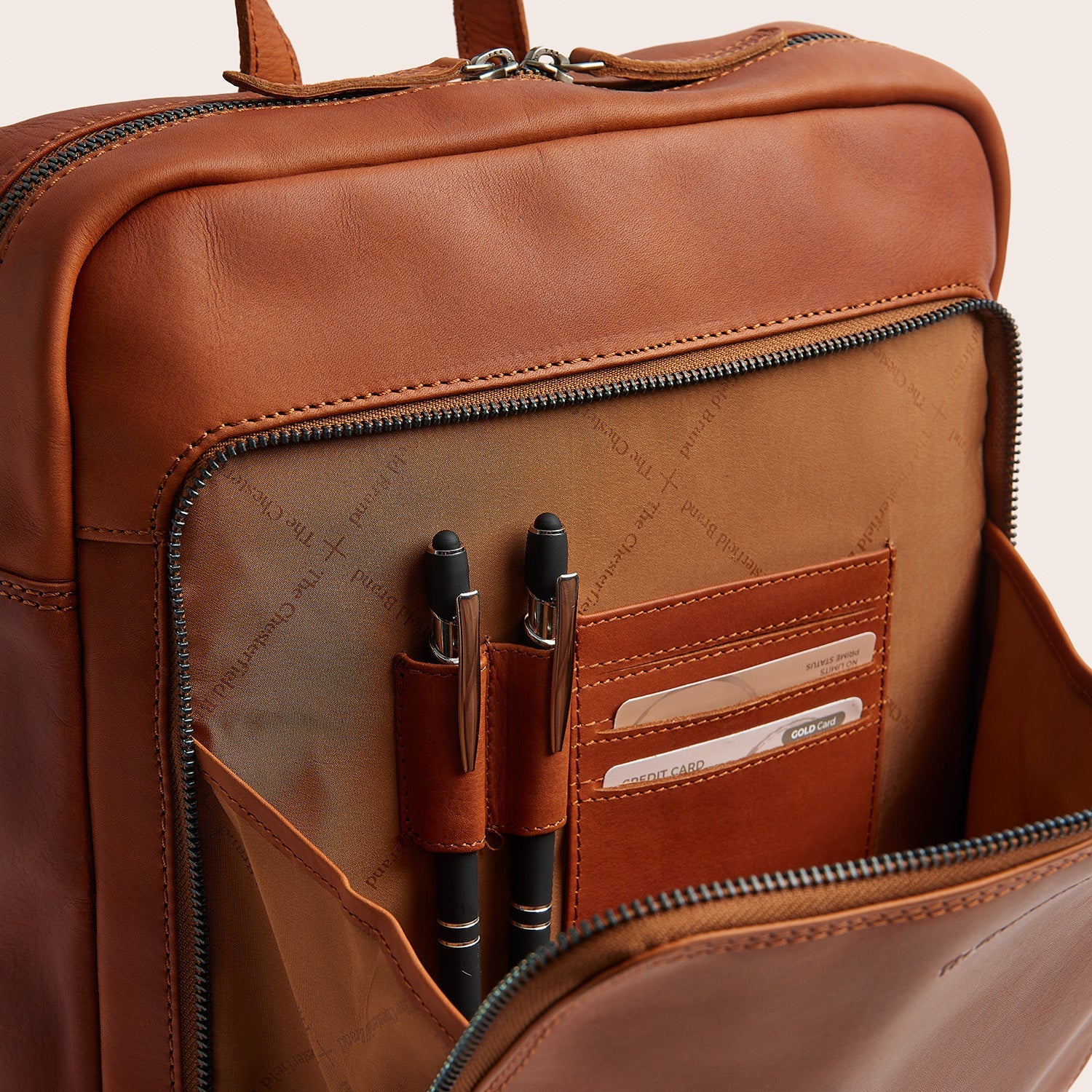 Jasper Ryggsäck #Färg_Cognac